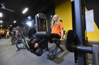 20.09.19 "Лисицы" посетили открытие Gold's Gym