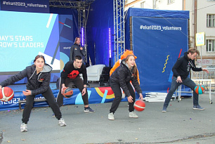 Баскетболистки УГМК приняли участие в Международном дне студенческого спорта