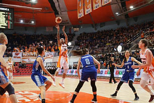 «УГМК» в гостях обыграла «Инвенту»