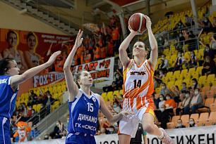 Баскетбольный клуб УГМК одержал очередную победу в чемпионате России